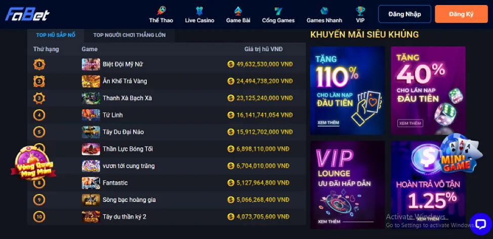 Tiền Thưởng Nạp Lần Đầu good88 vn